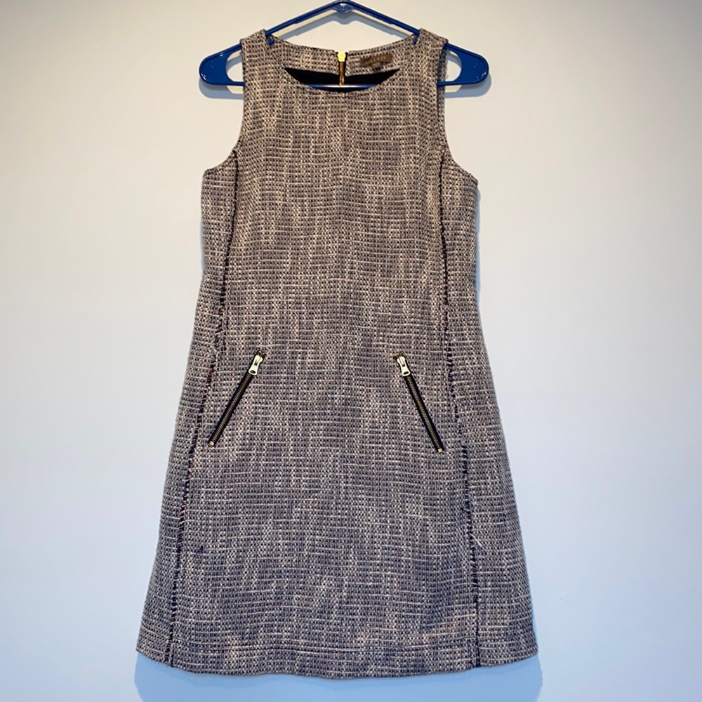 Lilla P Tweed Classic Sleeveless Dress w/ Pockets, Size 2